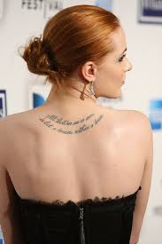 Evan Rachel Wood Dangling Diamond Earrings Wood Tattoo Evan Rachel Wood Tattoo Lettering