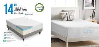 Lucid 14 Inch Plush Memory Foam Mattress Review 2018 Memory Foam Mattress Reviews Mattress Memory Foam Mattress