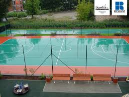 Decoflex D Outdoor Rubber Sports Flooring Private School Ukraine Outdoor Private School Sports