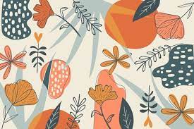 Download Flat Design Abstract Floral Background For Free Desktop Wallpaper Art Wallpaper Notebook Cute Desktop Wallpaper