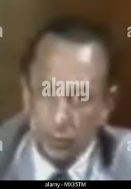 Español: Intendente de La Plata, Abel Blas Roman, durante el año del  centenario de la fundación (1982) . 1982. Fray Mocho 24 Abel Blas Roman  Stock Photo