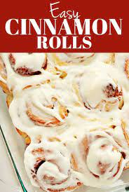 These Easy Cinnamon Rolls Are Soft Fluffy Have The Best Cinnamon Filling And Cream Cheese Frosting Cinnamon Rolls Easy Easy Cinnamon Breakfast Recipes Sweet