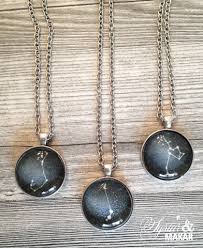 Astrological Necklaces Star Sign Necklace Zodiac Signs We Ship Worldwide Pendant Glass Pendant Zodiac Sign Ease To Orde Necklace Pendant Glass Pendants