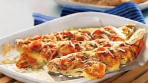 Gebratener Zander Mit Tomaten Und Mozzarella Rezept Gebratener Fisch Rezepte Zanderfilet Rezept Zander Rezept