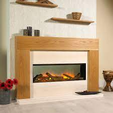866 electric oak fireplace products are offered for sale by suppliers on alibaba.com, of which fireplaces accounts for 3%, electric fireplaces accounts for 1%. Milano Solid Oak Designer Electric Suite Suitable For Flat Wall Or Chimney Installation Oak Fire Surrounds