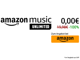 Amazon music (previously amazon mp3) is a music streaming platform and online music store operated by amazon. Amazon Music Unlimited 3 Monate Kostenloses Musik Streaming Netzwelt
