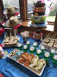 Toy Story Sweets Table Sweet Table First Birthdays Birthday