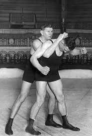 Wrestling's 'Full Nelson' Hold Photograph by Underwood Archives - Fine Art  America