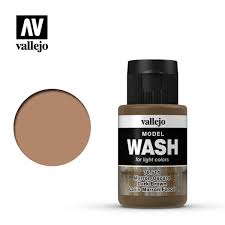 That way the colors won't fade! Vallejo Model Wash Dark Brown 76514 In 35 Ml Bottles