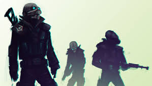 A civil protection agent goes on an adventure through toxic wastes, fruitless battles all while disobeying orders from his superiors. Half Life 2 Combine Civil Protection By Matt Barley Half Life Half Life Game Life Comics