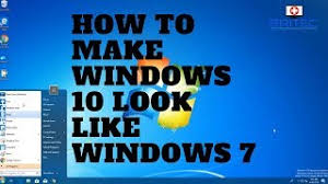 Fara un tutorial serios, multi cumparatori ai windows 8 ar. How To Make Windows 10 Look Like Windows 7 Youtube