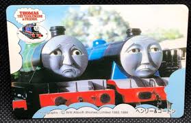 Henry Gordon Thomas the Tank Engine Rare 1992 Banpresto Card Japanse Japan  F/S2