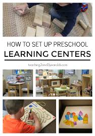 how to set up your preschool learning centers