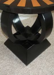 Pierre Legrain Art Deco Cubist Pedestal Centre Table Ca 1920 S Cubist Center Table Art Deco