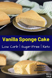 Check This Keto Collagen Sponge Cake Low Carb And Sugar Free Recipe So Moist And Fluffy Spongecake Ketos Vanilla Sponge Cake Sugar Free Recipes Sponge Cake