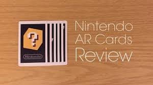 Check spelling or type a new query. Nintendo Ar Cards Review Youtube