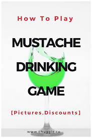 Mustache Drinking Game Even Your Perma Stoned Bff Will Get It Drinking Games For Two Fun Drinking Games Drinking Games For 2