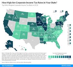 state corporate income tax rates and brackets 2018 tax