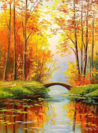 1 Landscape Art Painting Oil Painting Nature Forest Painting