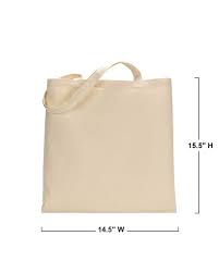 liberty bags 8860 canvas tote without gusset