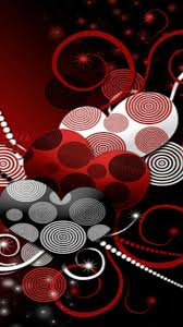 Black And Red Heart Background Red Black White Hearts Heart Wallpaper Valentines Wallpaper Art Wallpaper