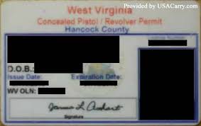 You may get killed with your own gun, but he'll have to. West Virginia Concealed Carry Permit Information