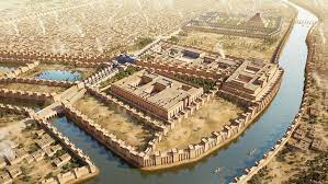 City An Accurate View Of Ancient Babylon Iraq X Post R Papertowns Ancient Babylon Babylon City Babylon Iraq