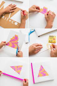 If you have a gazillion rolls of washi tape like i do, then you will love this idea! Pin On Craft Decoration