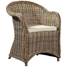 Batavia Natural Kubu Gray Rattan Armchair 20w51 Lamps Plus Rattan Armchair Rattan Chair Barrel Chair