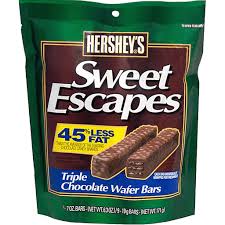 I found a very tiny poster of rita that lonely survivor was this chocolat frey's extra fine milk chocolate bar. Hersheys Sweet Escapes Triple Chocolate Wafer Bars Shop Price Cutter