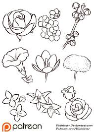 Flowers Reference Sheet Flower Drawing Tutorials Flower Drawing Floral Drawing