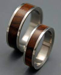 Wooden Wedding Rings Titanium Wedding Band Wedding Rings Etsy In 2020 Wooden Rings Engagement Wooden Wedding Ring Titanium Wedding Rings