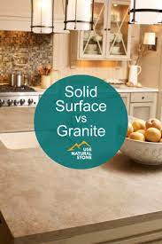 Laminate, by contrast, is layered. Granite Vs Solid Surface Countertops What Is The Difference