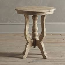 Ramona End Table Pedestal Table End Tables Wood Pedestal