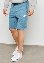 Beautiful soft jersey fabric has a technical knit effect. Buy Nike Blue Av15 Knit Shorts For Men In Mena Worldwide 885925 407