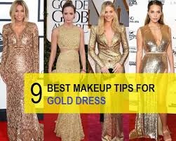 The pair can be used for the ultimate prom makeup look. 9 Amazing Makeup Tips For Golden Dress How To Do Makeup With Gold Dress