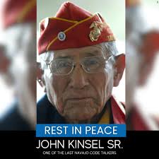 The Navajo Nation is mourning the loss of one of their own, one of the last  Navajo Code Talkers whose contributions were pivotal in World War II.  Story:  https://www.wibw.com/2024/10/21/one-last-navajo-code-talkers-dies-age-107/