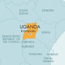 Latitude and longitude of uganda. Africa Map Kampala Uganda Adams Adams Printable Map Collection