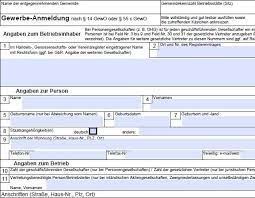 Sie können ein gewerbe bis maximal 60 monate nach aufnahme rückwirkend anmelden. Kleingewerbe Anmelden Online Formular Download Kosten