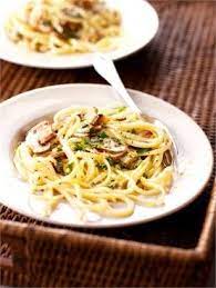 Linguine With Lemon Garlic And Thyme Mushrooms Recipe Stuffed Mushrooms Linguine Recipes