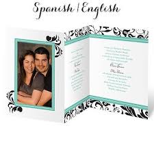 Hispanic Wedding Invitation I Flores Preciosas I Verse In English And Spanish Keywords Red Wedding Invitations Wedding Invitation Wording Wedding Invitations