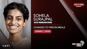 COMING UP] Xoli Mngambi will be in conversation with JICS researcher Sohela  Surajpal at 19h30. #Newzroom405