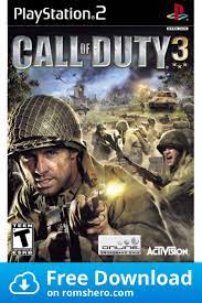 Download Call Of Duty 3 Playstation 2 Ps2 Isos Rom Call Of Duty Video Game Genre Playstation