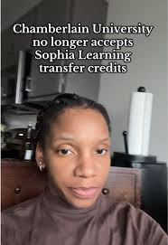 Chamberlain University Stops Accepting Sophia Learning Credits
