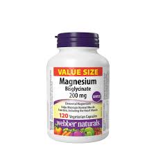 Viên Uống Bổ Sung Webber Naturals Magnesium Bisglycinate 200mg - An Trần