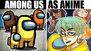 If Among Us Was An Anime Part 2 Purple Yellow Orange Black Brown Viral Legends