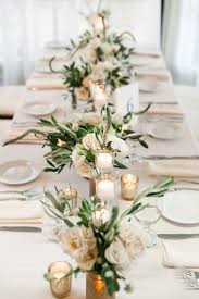 42 Outstanding Wedding Table Decorations In 2020 Long Table Wedding Flower Centerpieces Wedding Wedding Table Centerpieces