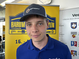 Automobilový jezdec Daniel Polášek, ambasador 53. ročníku Barum Czech Rally  Zlín.