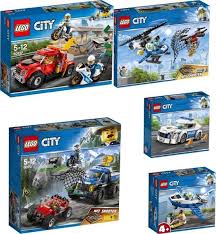 Kleurplaat lego brandweer in aktie. Bol Com Lego City Politie Bundel 5 Sets In 1 Pakket