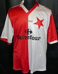 It plays home games in the zimní stadion eden in prague. Slavia Praha Home Football Shirt 2000 2001